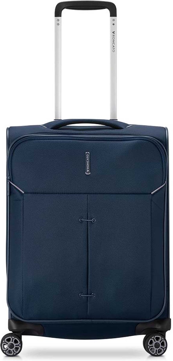 Roncato Ironik 2.0 Kabinen-trolley 55x40x20/23 Cm Erweiterbar - Nachtblau