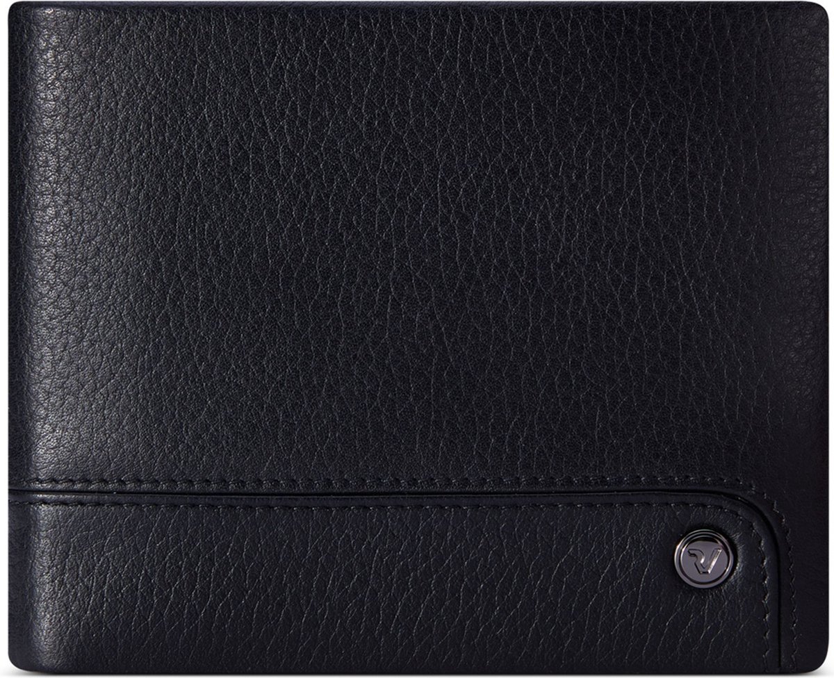 Roncato Alaska Herren Geldbörse 13x9.5x1.5 Cm - Schwarz