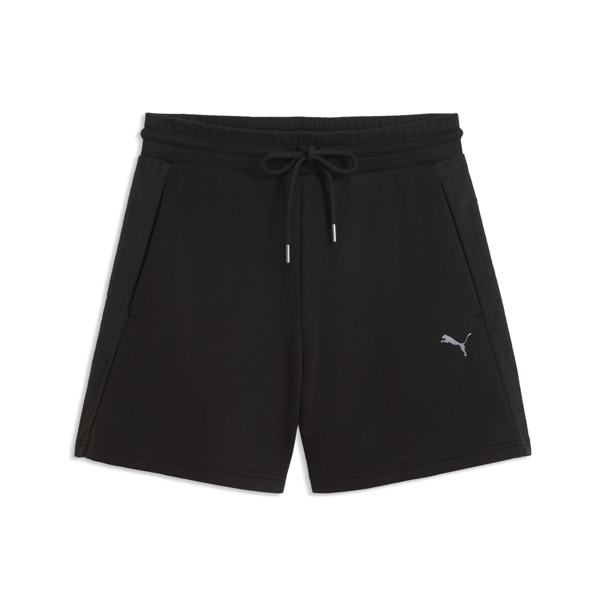 PUMA HER High-Waist Shorts Damen, Accessoires, Schwarz, XXS
