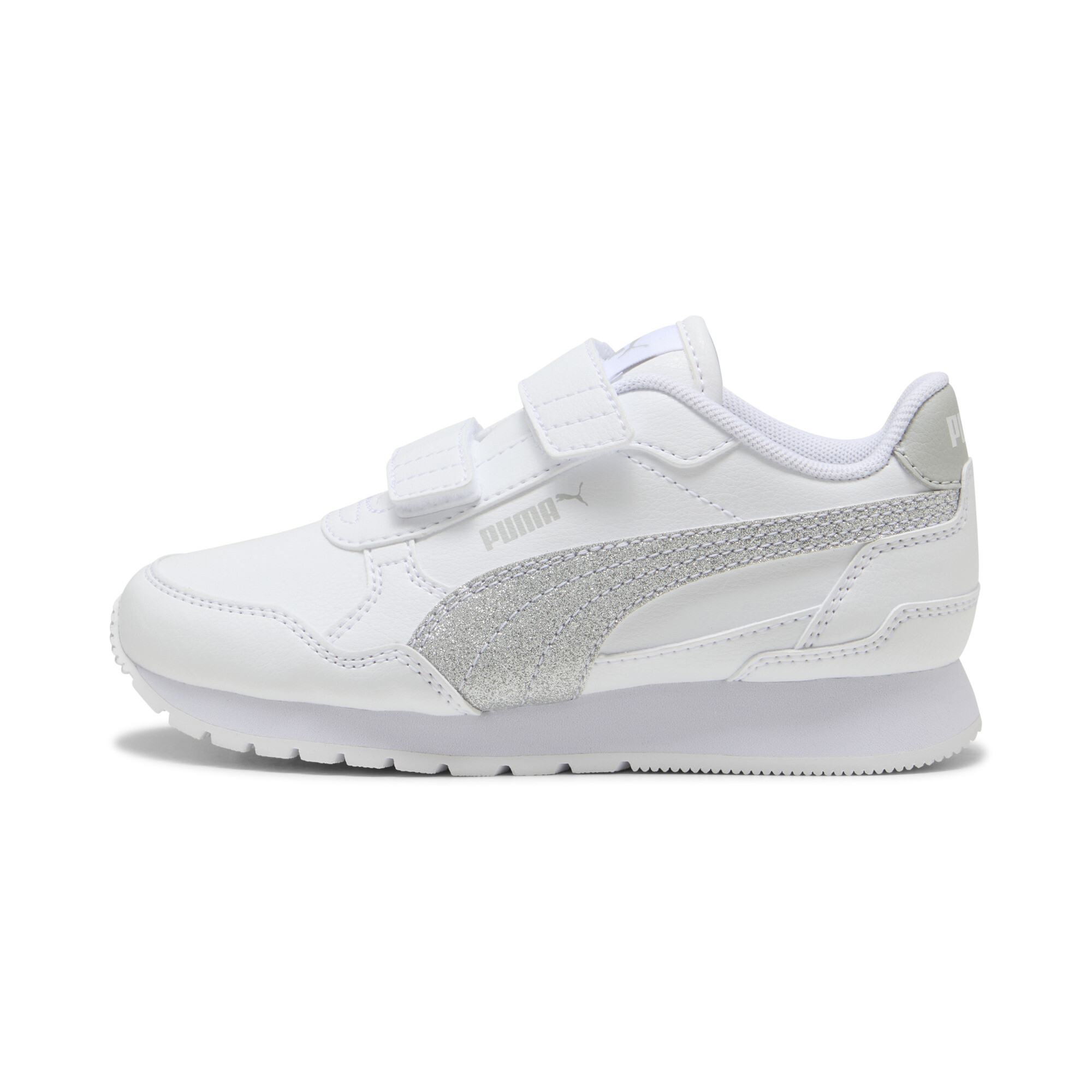 PUMA ST Runner v4 Glitter Sneakers Kinder, Schuhe, Weiß, 33