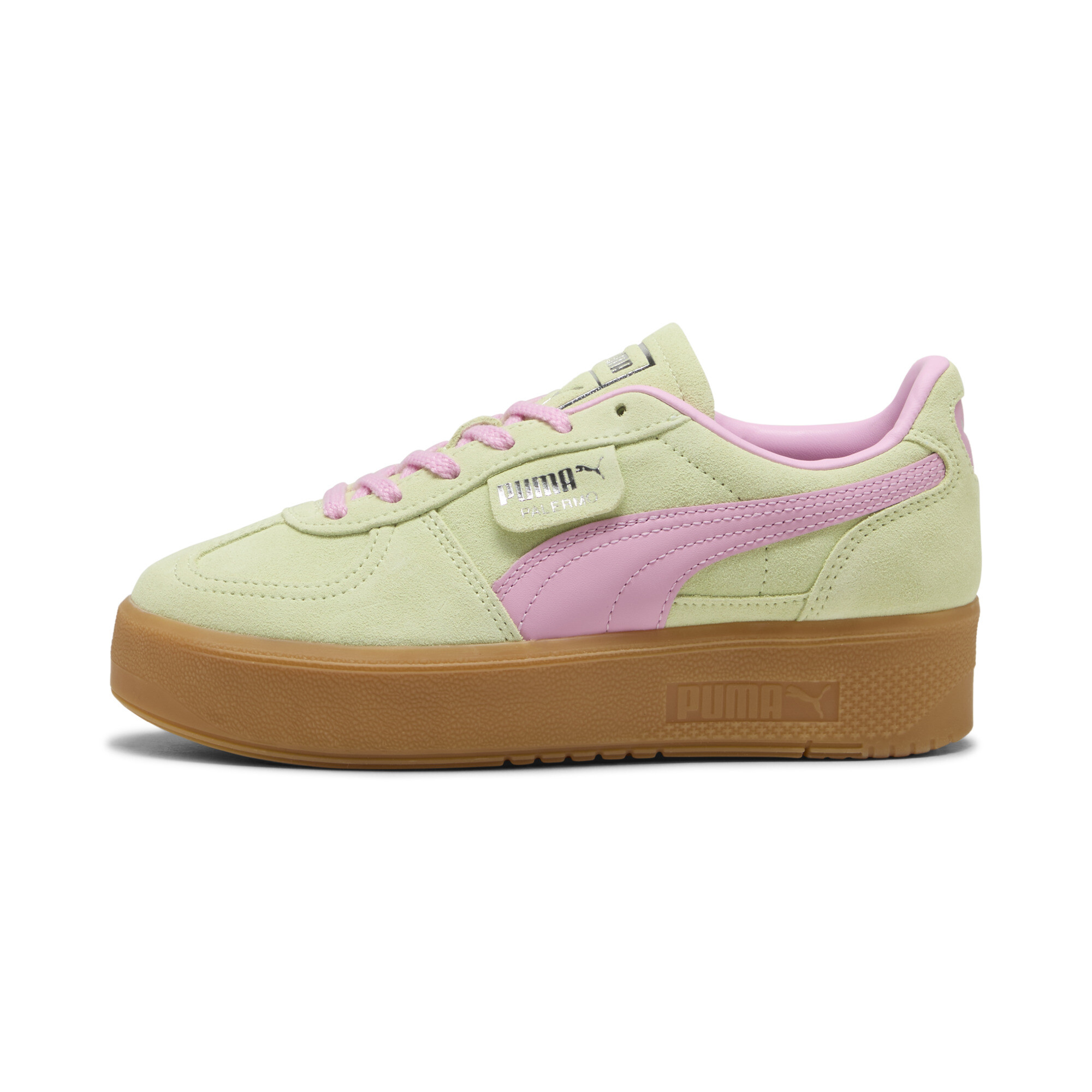 PUMA Palermo Elevata Sneakers Damen, Schuhe, Grün, 42.5