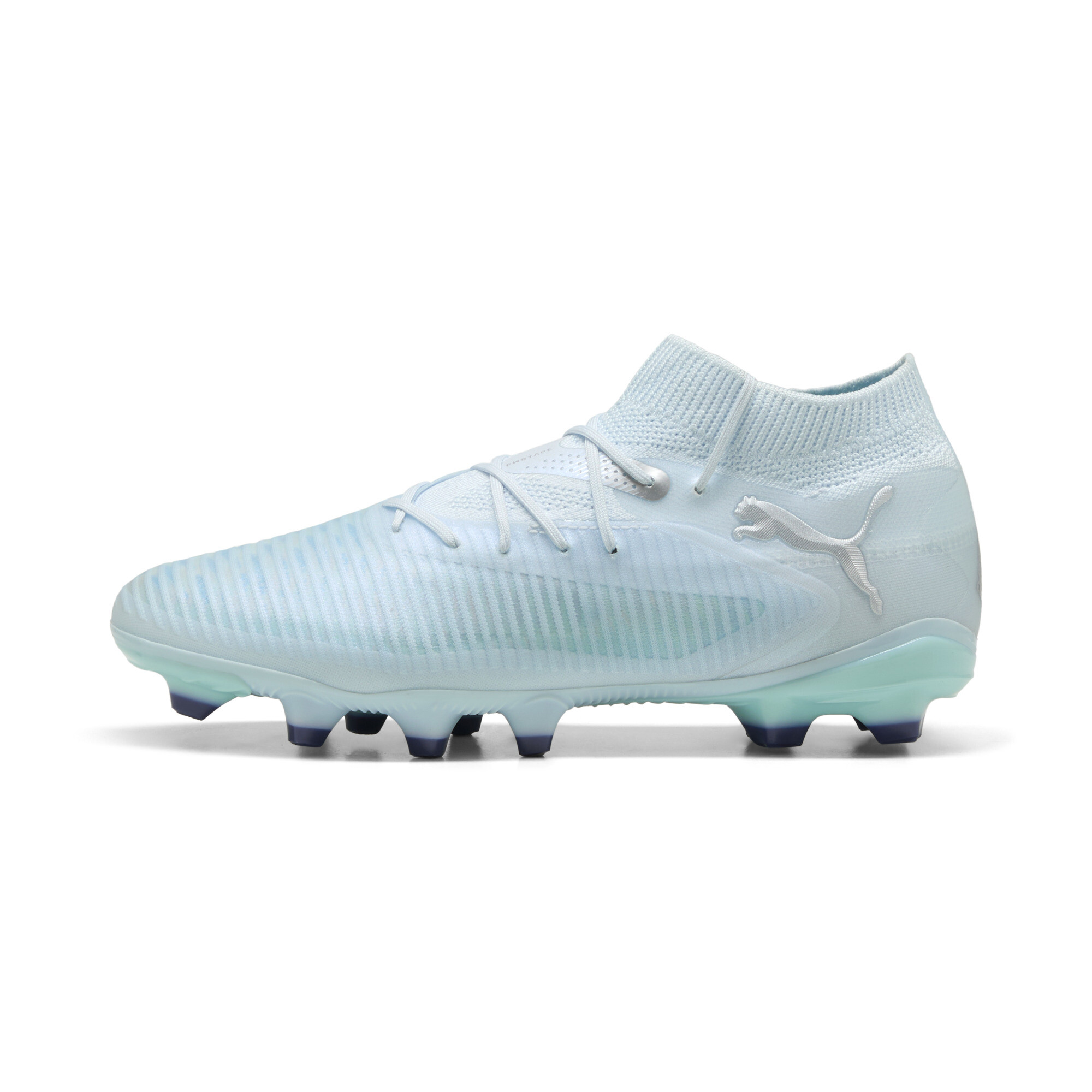PUMA FUTURE 8 PRO LIGHT UP FG/AG Fußballschuhe Damen, Schuhe, Blau, 43