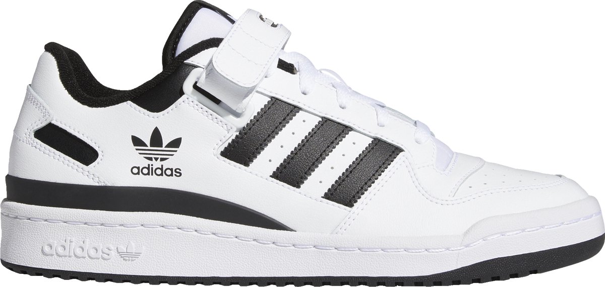 adidas Forum Low Weiß Schwarz Herren Sneaker Wolkenweiß Kernschwarz FY7757 38⅔