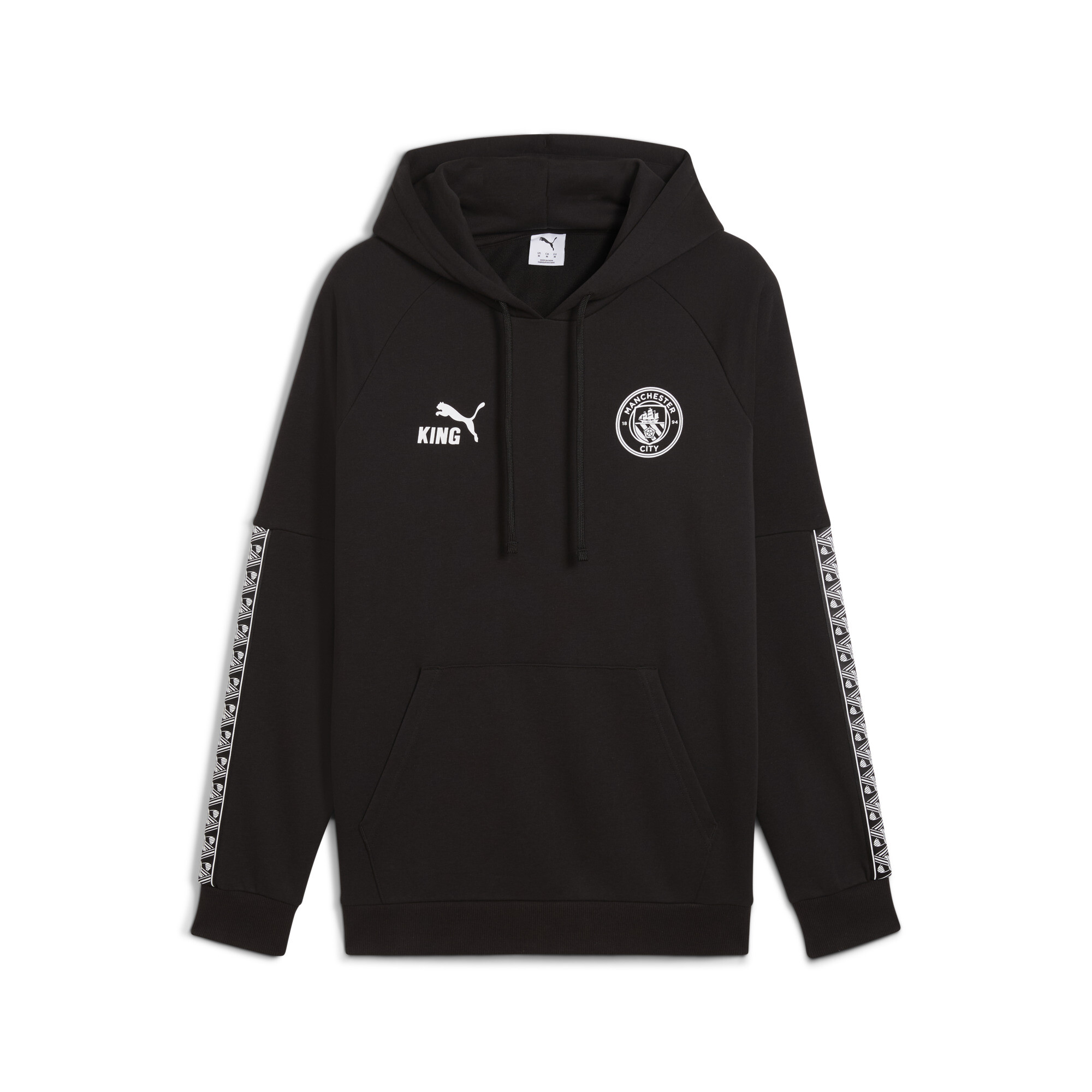 PUMA Manchester City KING Hoodie Herren, Accessoires, Schwarz, XXS