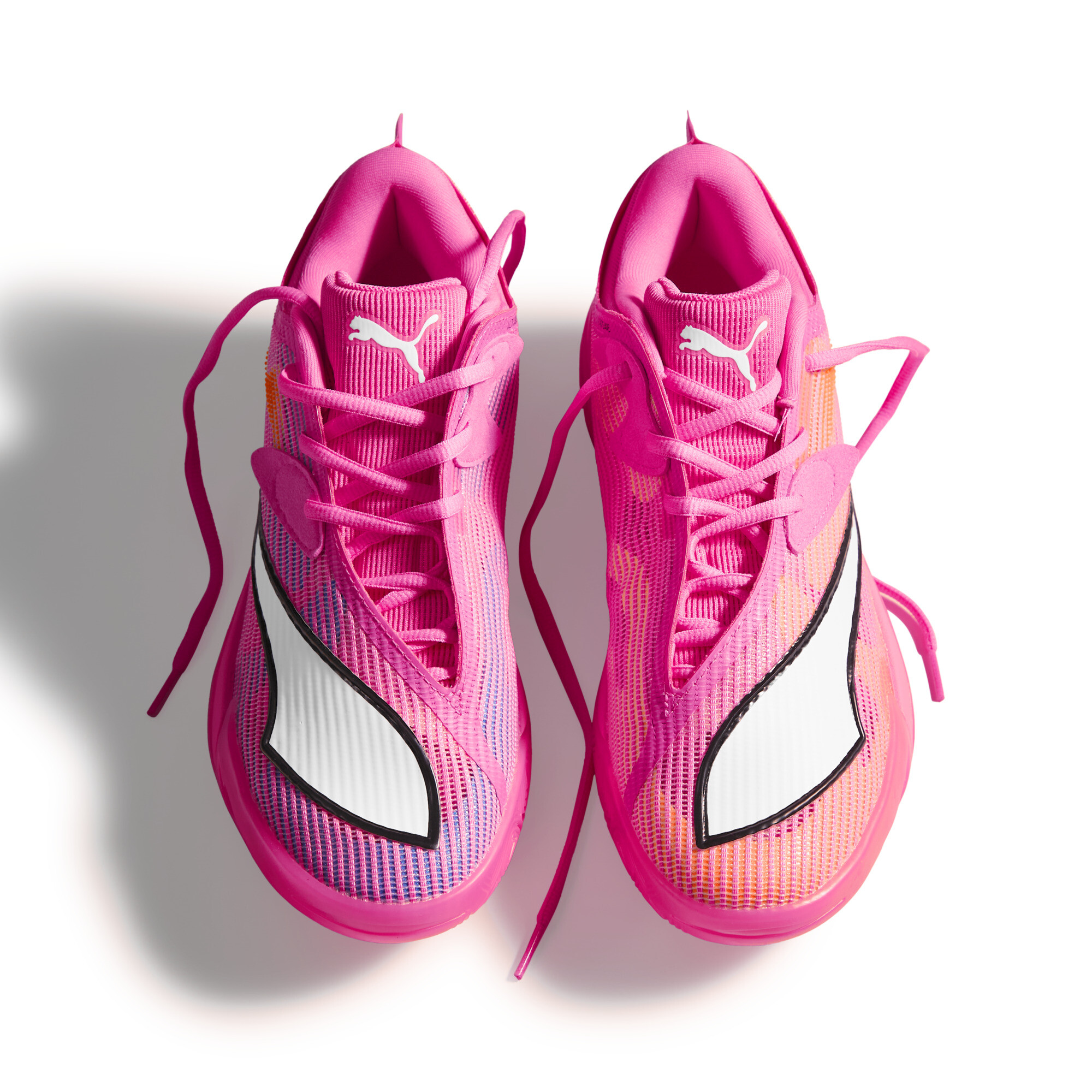 PUMA All-Pro NITRO™ 2 Showtime Basketballschuhe Unisex, Schuhe, Rosa, 35.5