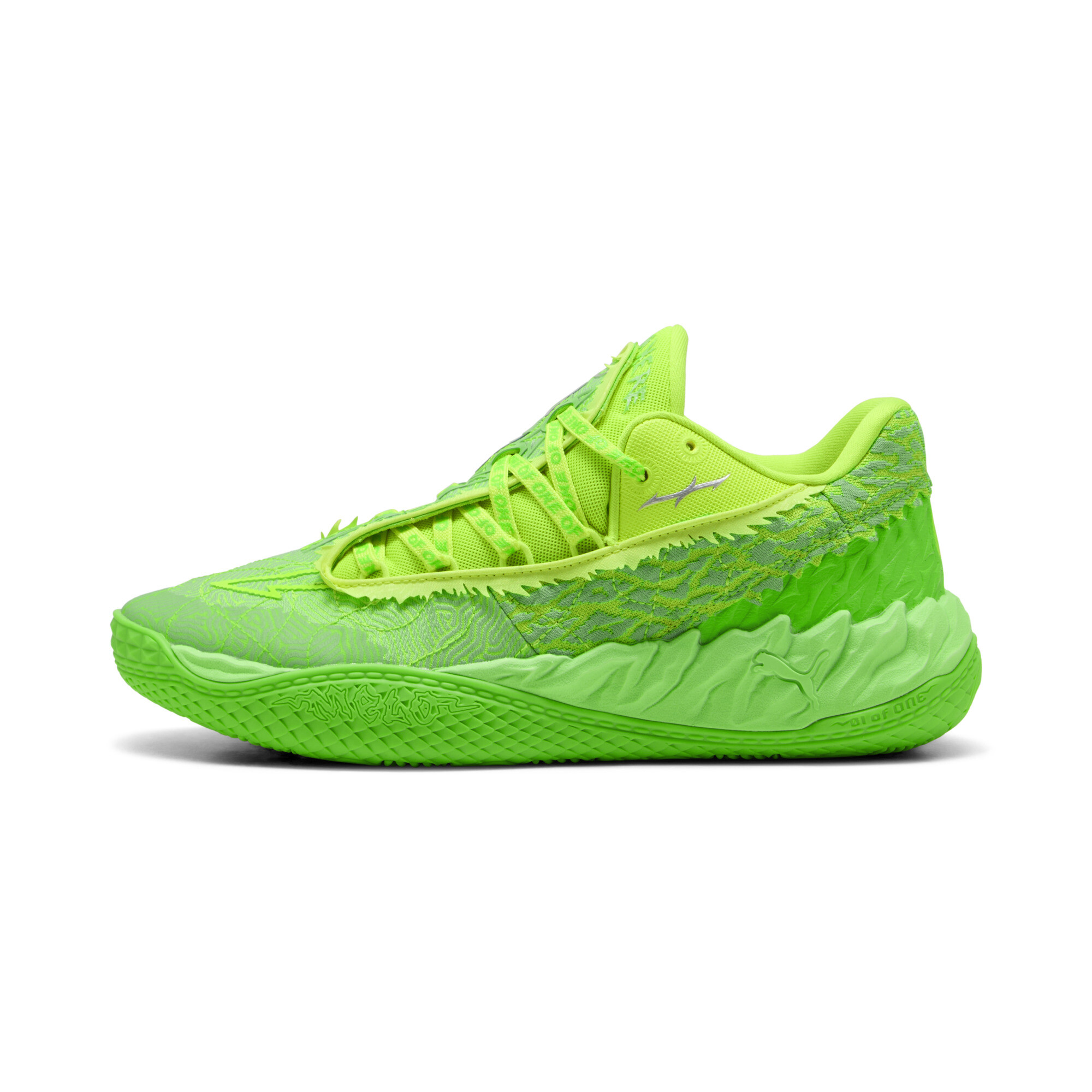 PUMA MB.05 Lo Flourish Basketballschuhe Unisex, Schuhe, Grün, 38