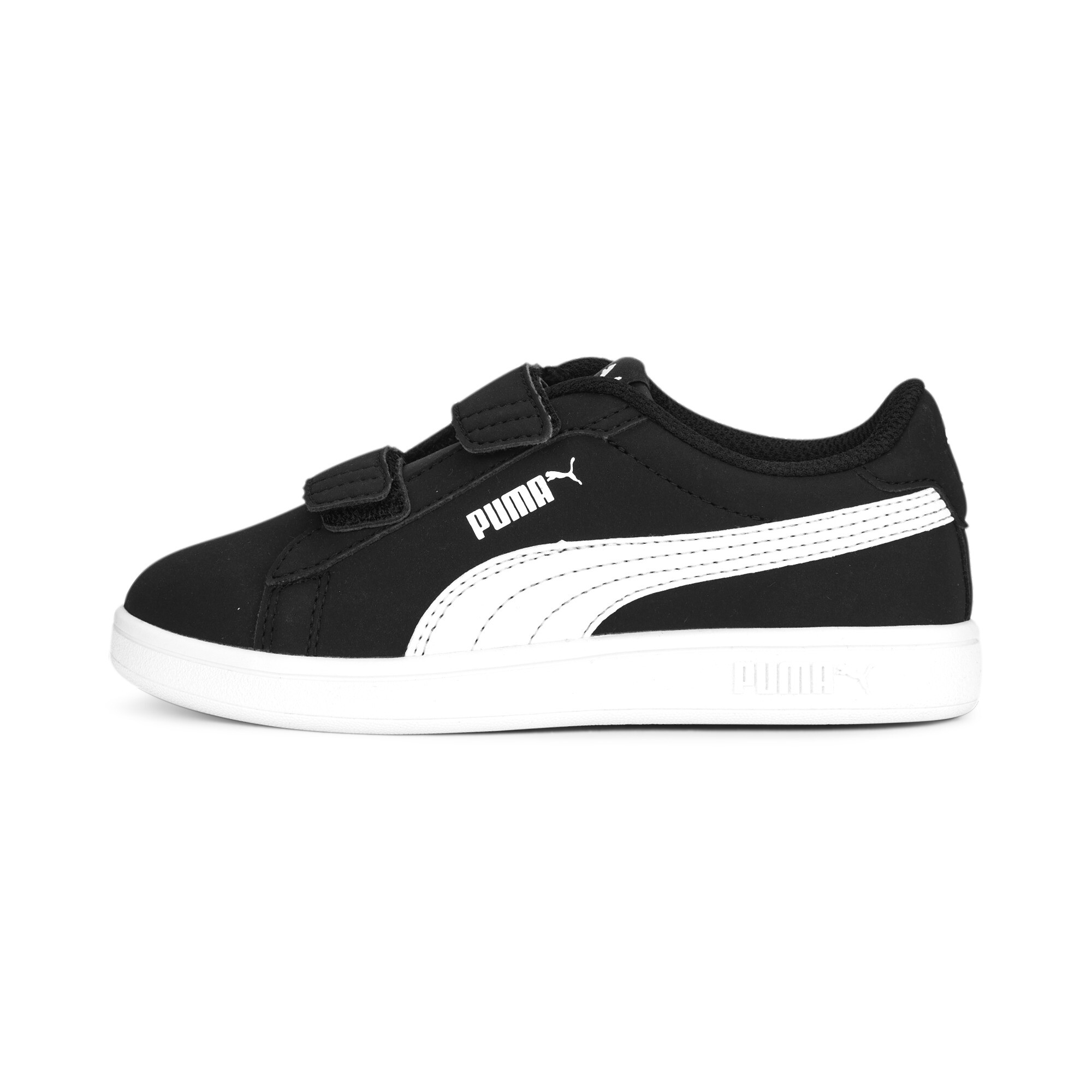 PUMA Smash 3.0 Buck Sneakers Kinder, Schuhe, Schwarz, 29