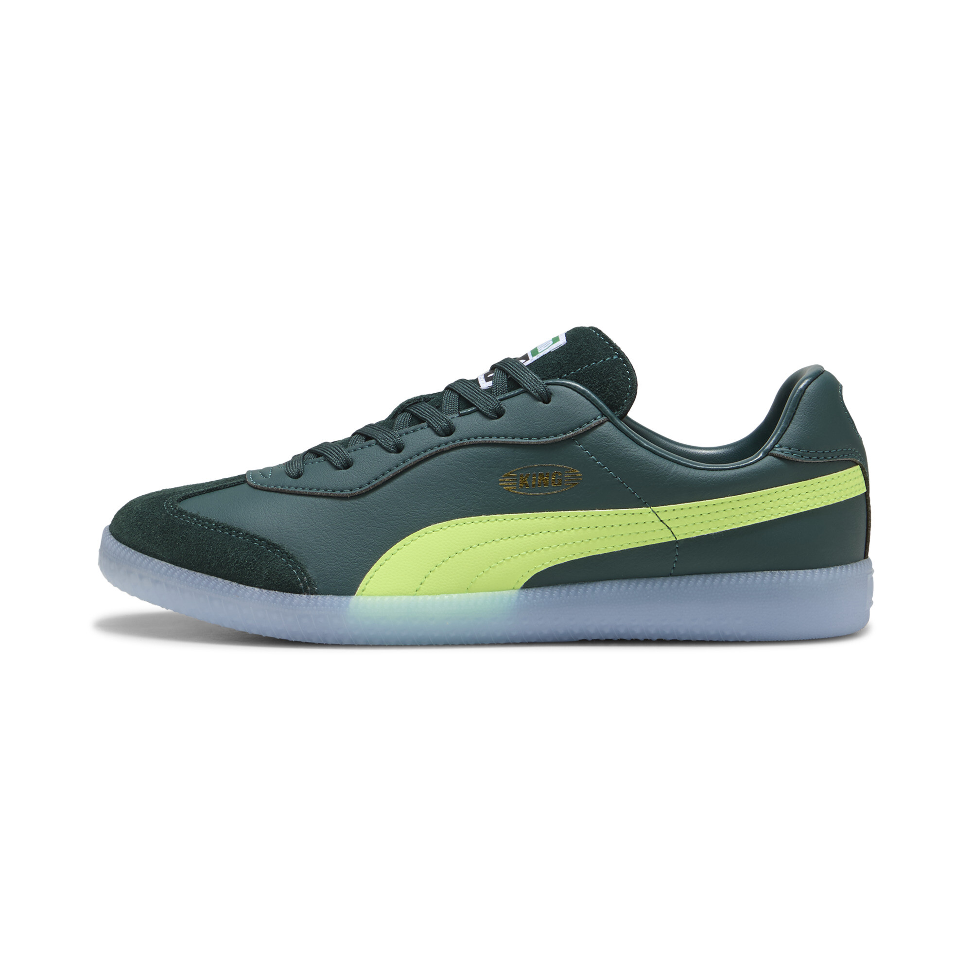PUMA KING 21 IT Fußballschuhe Unisex, Schuhe, Grün, 35.5
