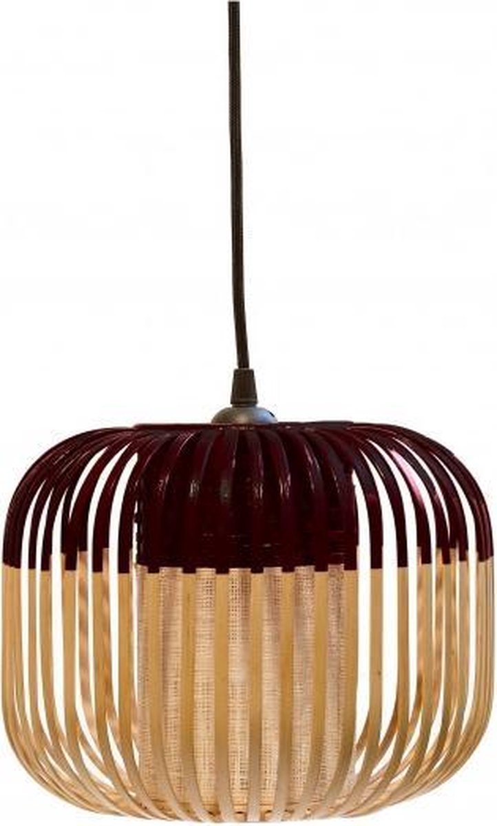 Bamboo Pendelleuchte XS Black Bamboo Light XS Forestier - Wohnzimmer - Design - Bambus - Einflammig