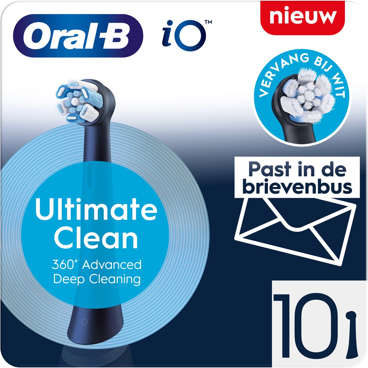 Oral-B io Ultimate Reinigung black   10 stk.