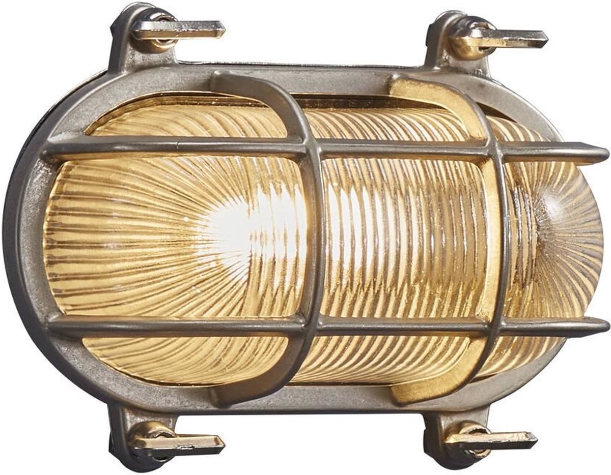 Helford Wandleuchte Nickel Nordlux - Maritim - Metall