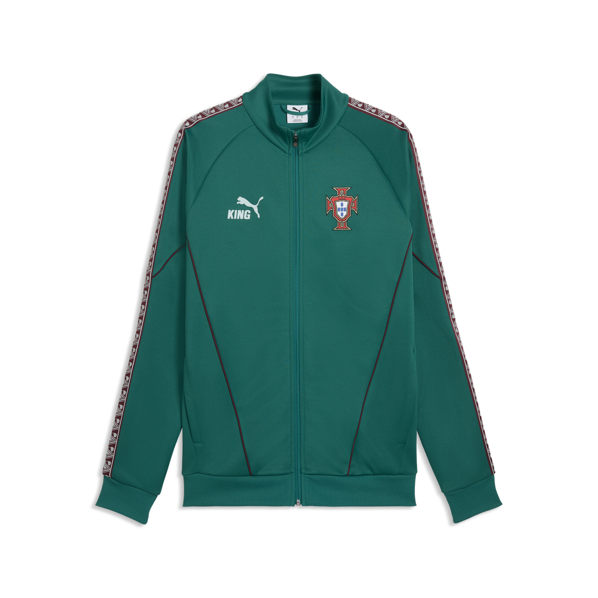 PUMA Portugal KING Anthem Jacke Herren, Accessoires, Grün, XXS