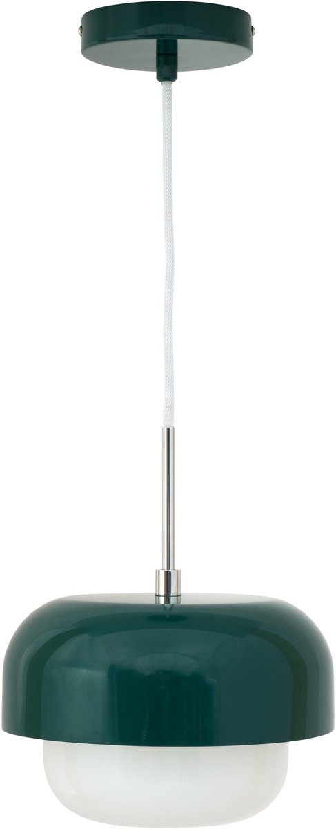 Haipot Pendelleuchte Dunkelgrün Dyberg Larsen - Wohnzimmer - Skandinavisch - Metall - Einflammig