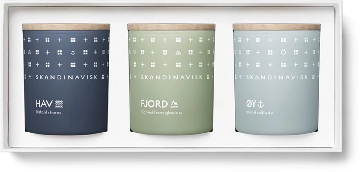 Skandinavisk ESCAPE Home Collection Candle Giftset