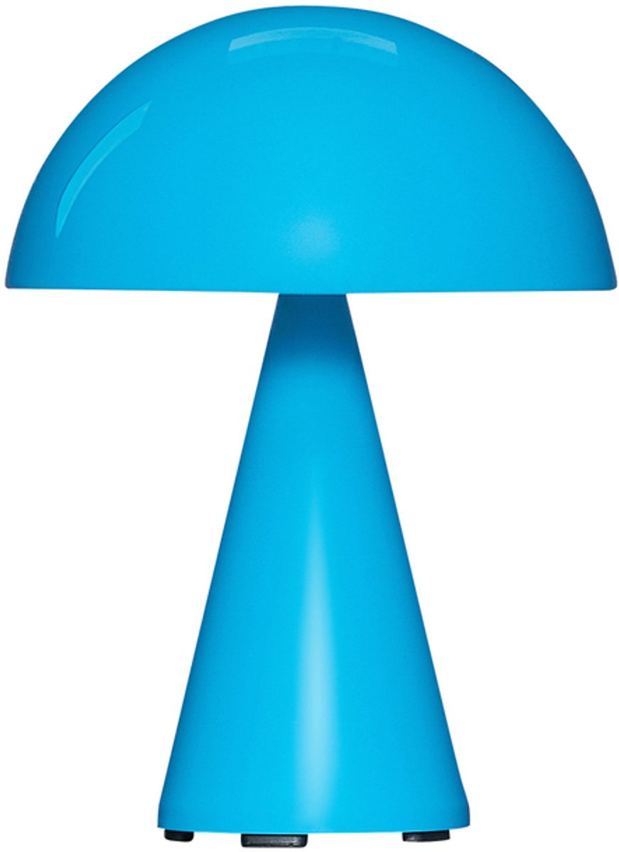 Mush LED-Akku-Tischleuchte, blau, IP44, dimmbar Hübsch - Wohnzimmer - Design - Metall - Einflammig