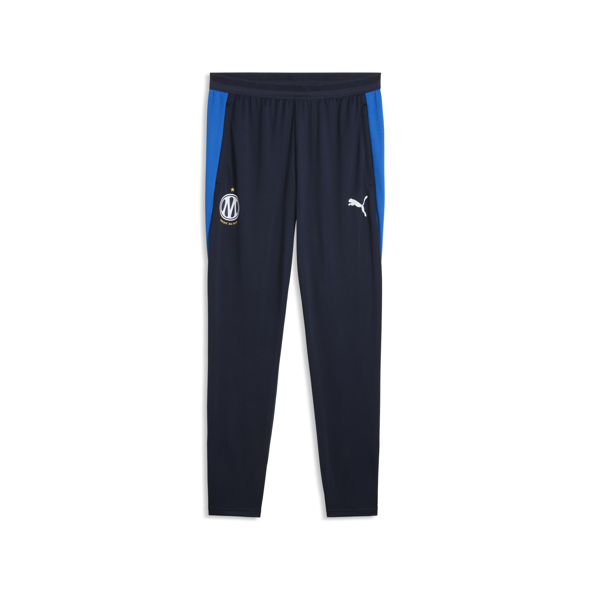 PUMA Olympique de Marseille Slim Trainingshose Herren, Accessoires, Blau, L