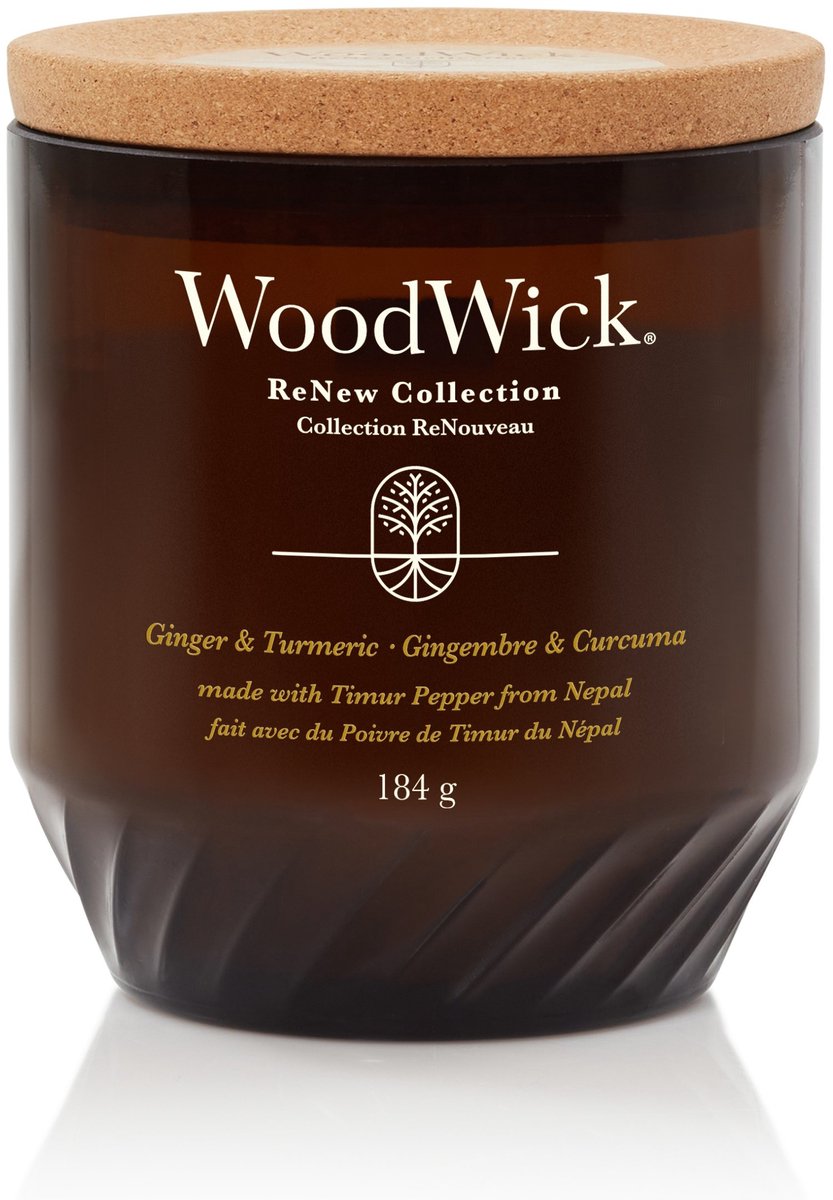 WoodWick Ginger & Tumeric Renew Candle Large