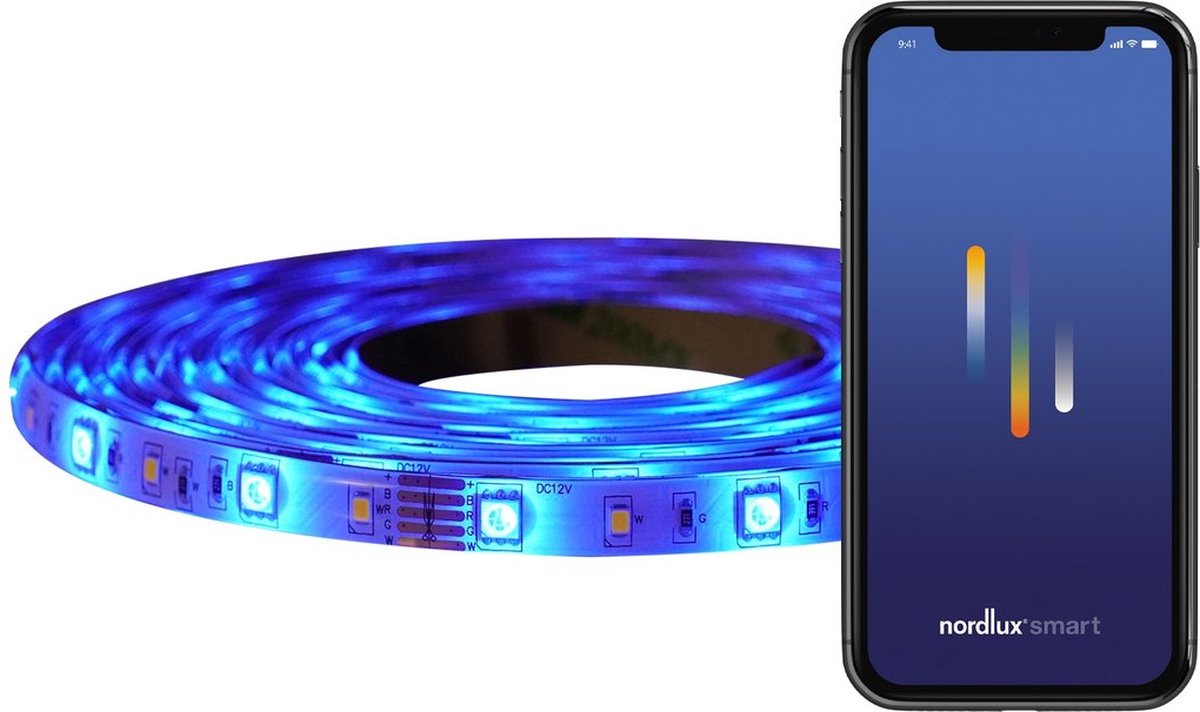Smart LED Strip Colour/Effect 3m White Smart Strip Nordlux - Wohnzimmer - Kunststoff