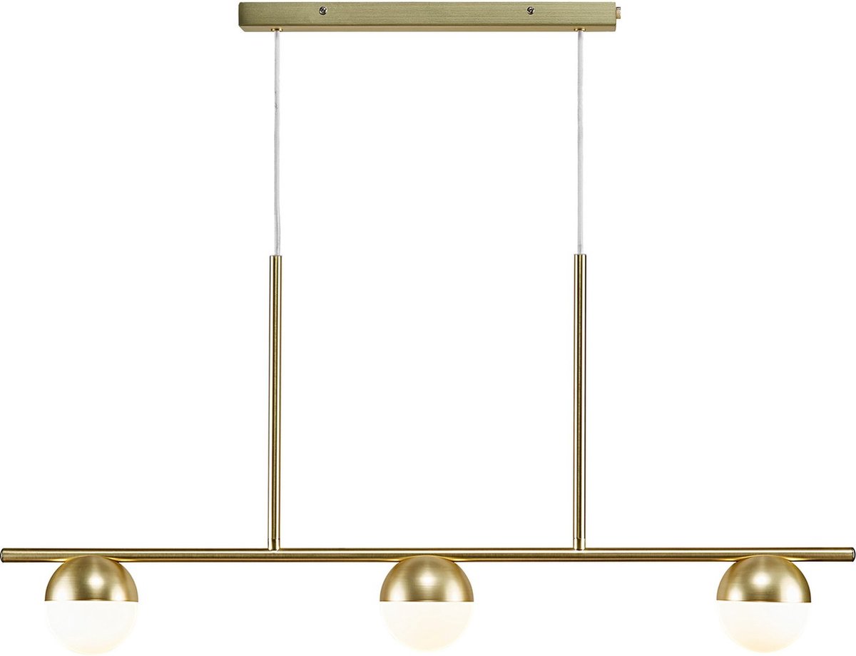 Contina 3 Pendelleuchte Brass Nordlux - Küche - Metall