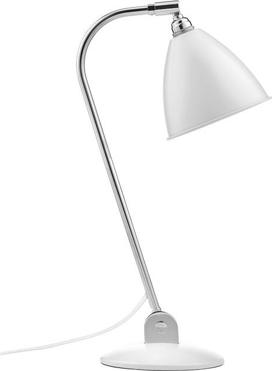 Bestlite BL2 Tischleuchte Ø16 Chrom/Matt Weiß GUBI - Wohnzimmer - Metall