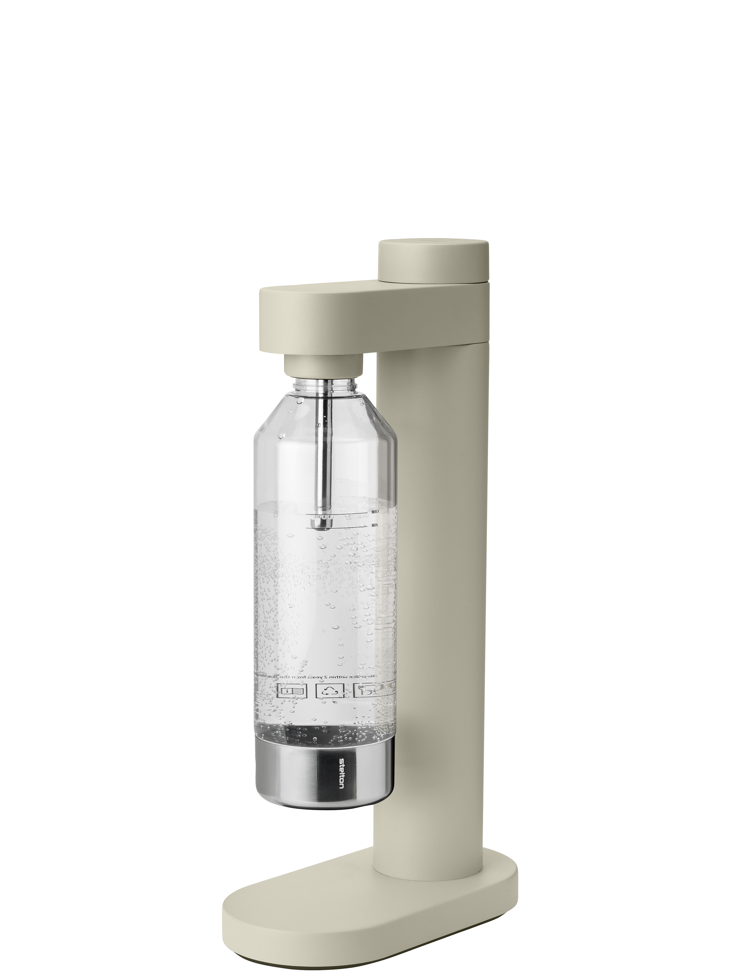 Stelton Brus Wassersprudler soft sand