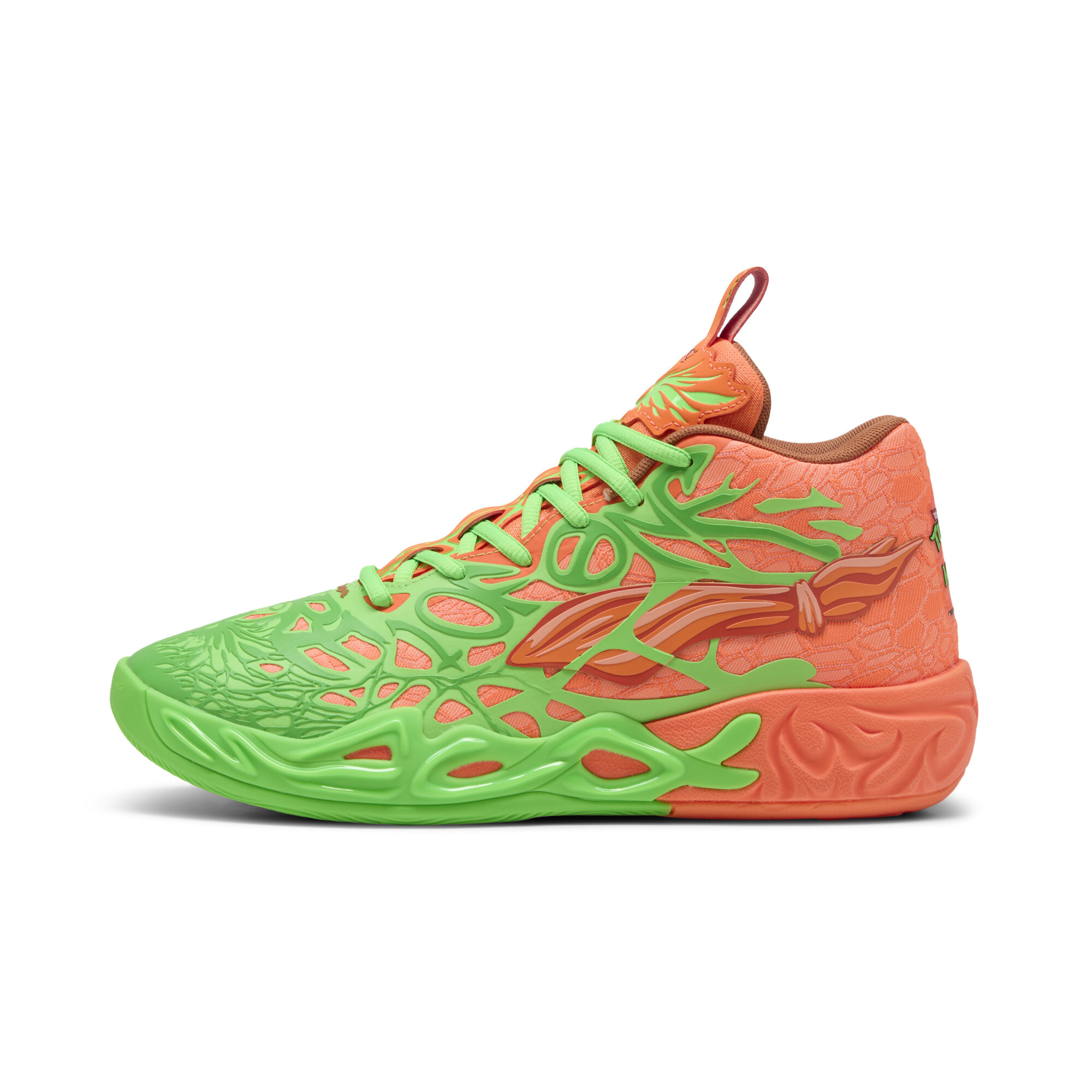 PUMA HOOPS x TMNT MB.04 LM Basketballschuhe Unisex, Schuhe, Grün, 37.5