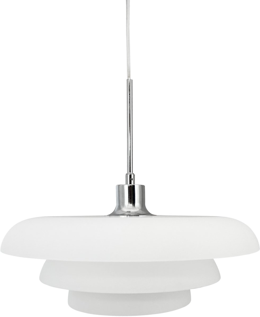Ava Pendelleuchte, Ø40 cm, weiß, Opalglas Dyberg Larsen - Wohnzimmer - Modern - Einflammig