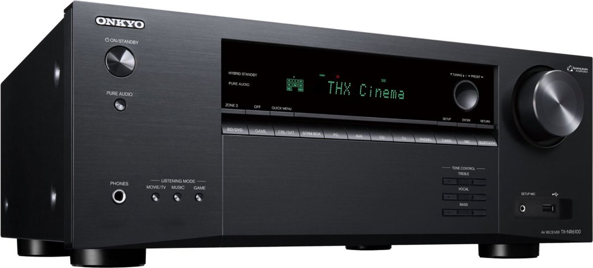 Onkyo TX-NR6100M2 -7.2 AV-Receiver (schwarz)
