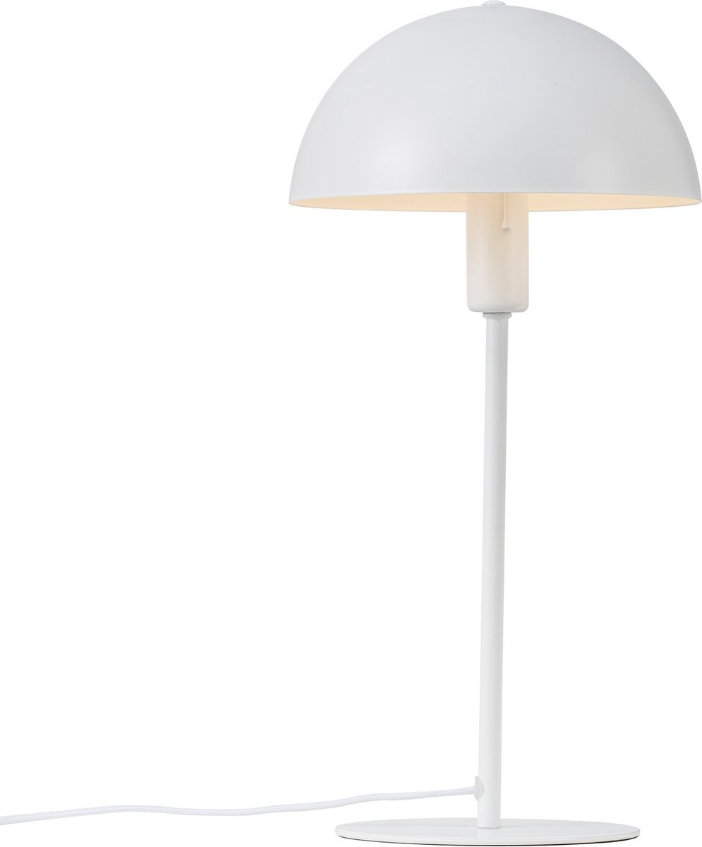Ellen 20 Tischleuchte White Nordlux - Wohnzimmer - Skandinavisch - Metall - Mit Schirm
