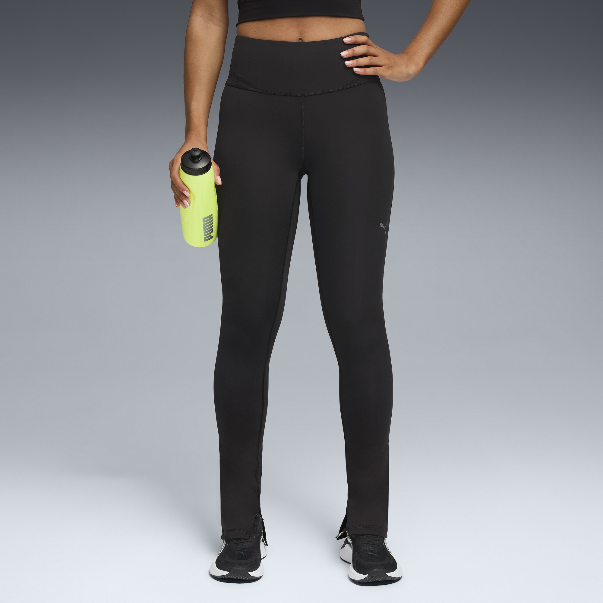 PUMA SHAPE Split Leggings Damen, Kleidung, Schwarz, S