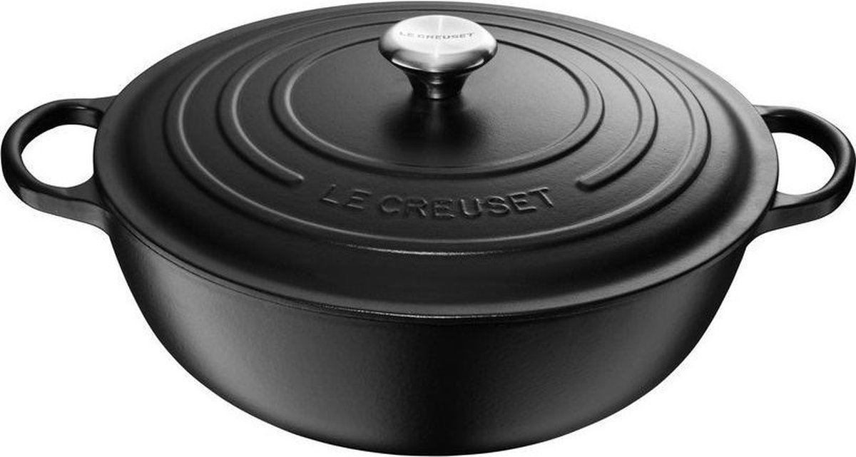 Le Creuset La Marmite Signature 26 cm Schwarz 4,1 L