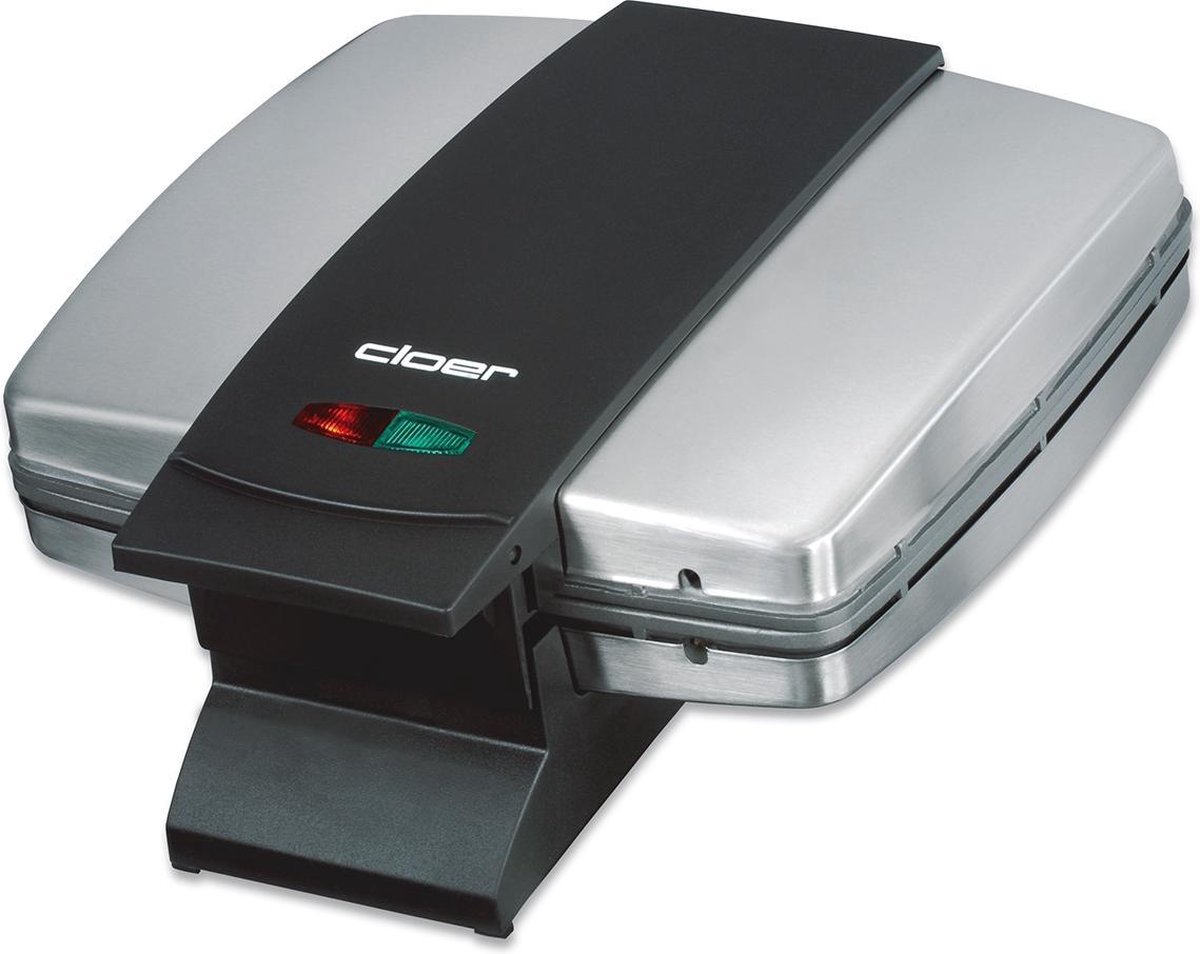 CLOER Sandwichmaker 6235 750Watt schwarz/silber
