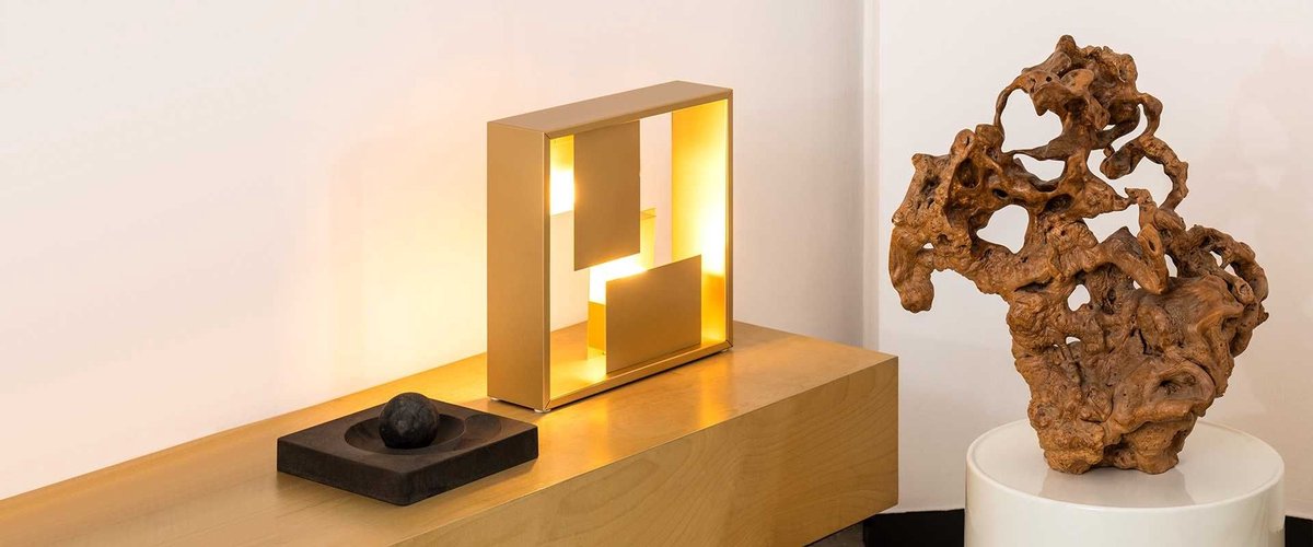 Fato T/W Tischleuchte/Wandleuchte Gold Artemide - Wohnzimmer - Metall