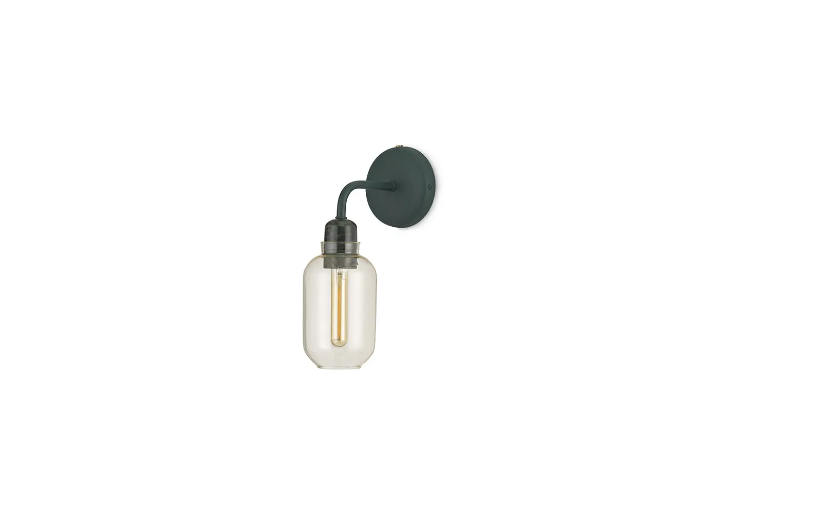Amp Wandleuchte Gold/Green Normann Copenhagen - Wohnzimmer - Metall
