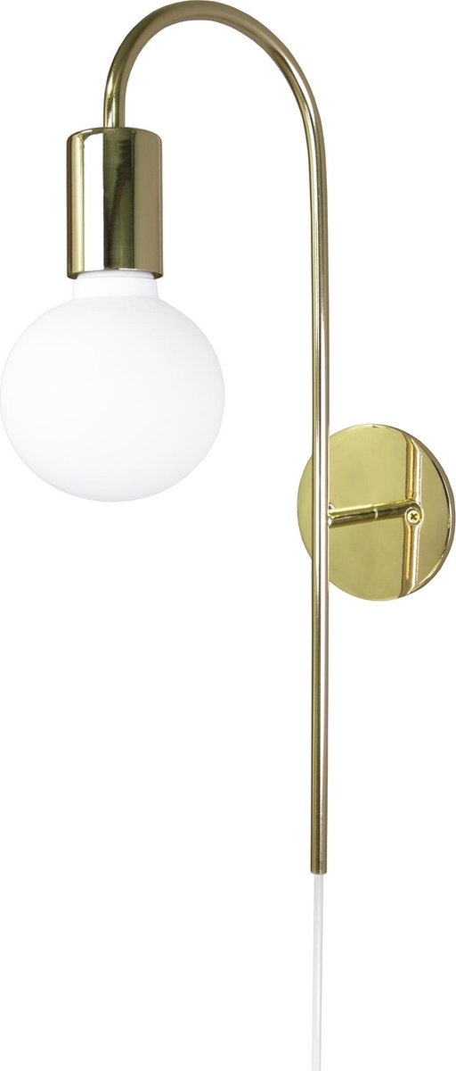 Grace Wandleuchte Brass Globen Lighting - Metall