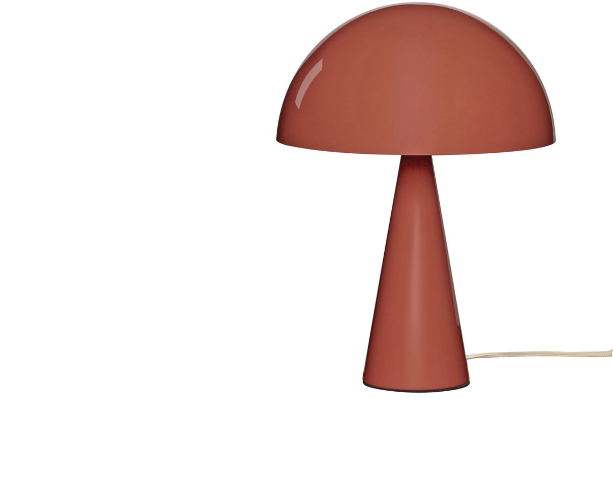 Mush Mini Tischleuchte, rot, Metall, Höhe 34 cm Hübsch - Wohnzimmer - Modern - Einflammig