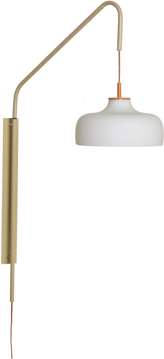 Current Wandleuchte, sand hell, Ausladung 71 cm Hübsch - Wohnzimmer - Modern - Glas - Einflammig