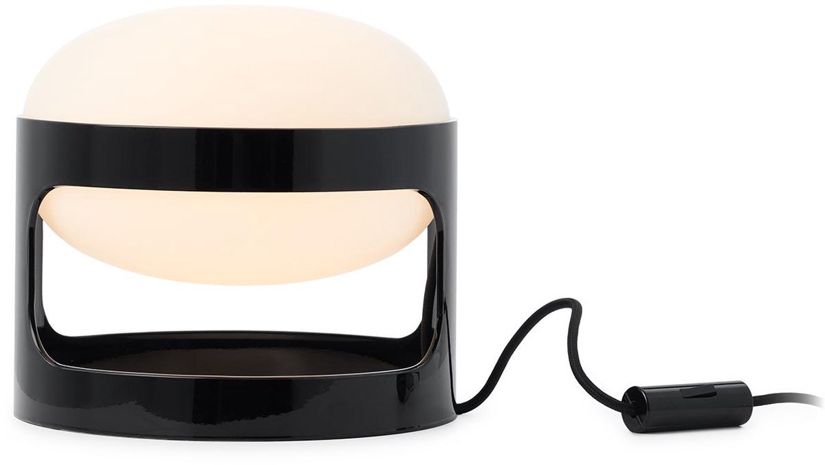 KD28 Tischleuchte, schwarz, Höhe 23 cm K28 Kartell - Wohnzimmer - Design - Kunststoff - Einflammig