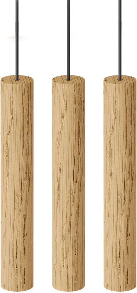 Chimes Cluster 3 Pendelleuchte Oak UMAGE - Wohnzimmer - Design - Holz - Mehrflammig