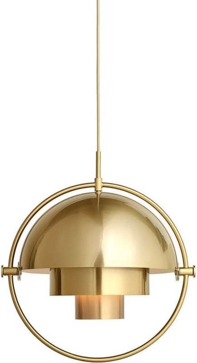 Multi-Lite Pendelleuchte S All Brass GUBI - Wohnzimmer - Design - Metall - Einflammig