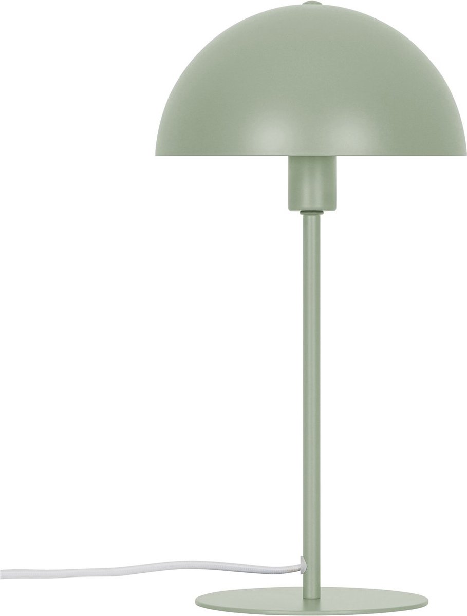 Ellen 20 Tischleuchte Støvet Grün Nordlux - Wohnzimmer - Skandinavisch - Metall - Mit Schirm