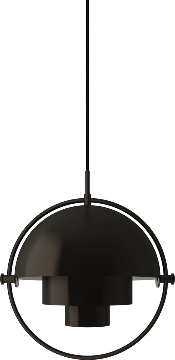 Multi-Lite Pendelleuchte Black Brass GUBI - Wohnzimmer - Design - Metall - Einflammig
