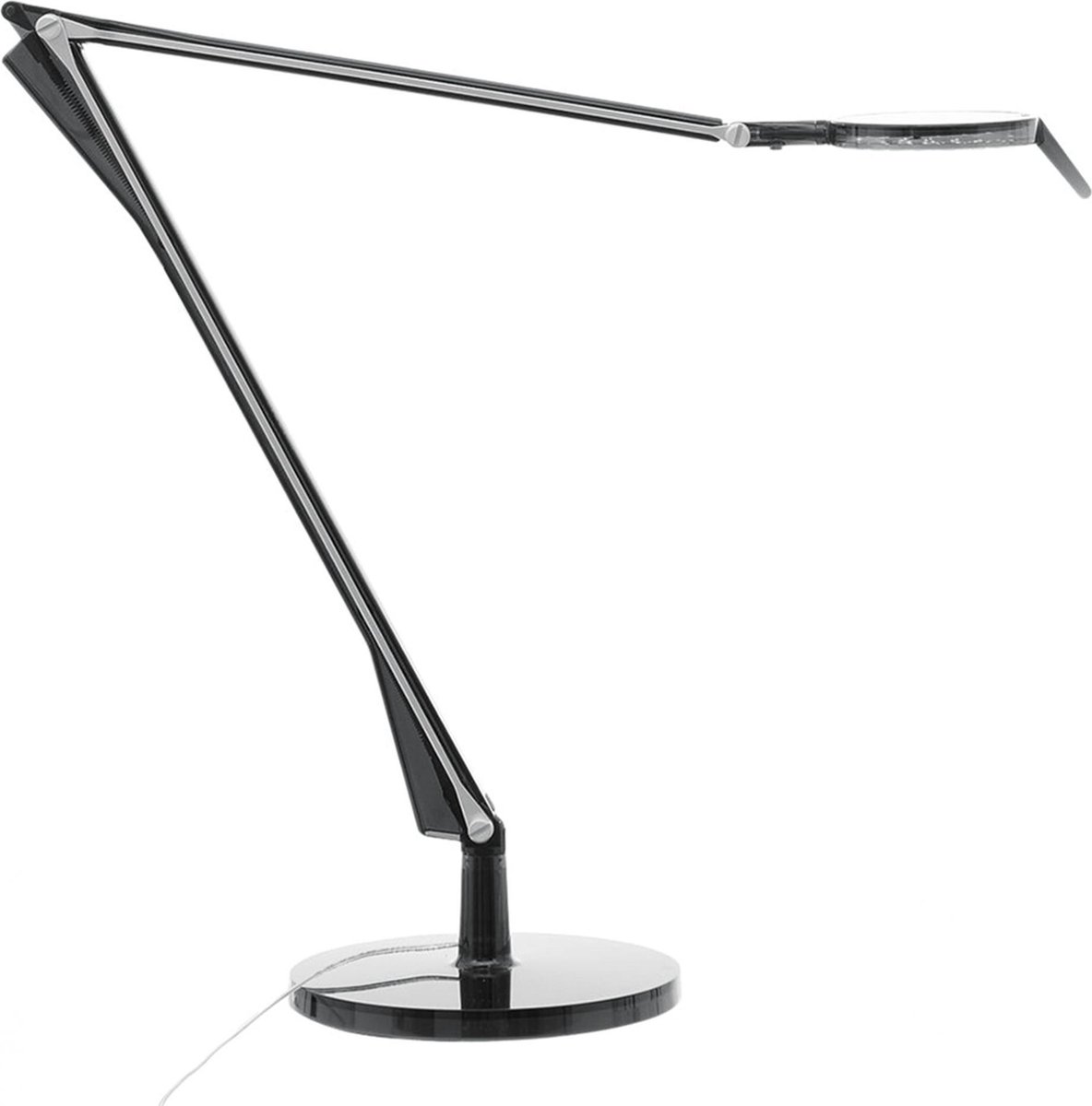 Aledin Tec Tischleuchte Smoke Kartell - Wohnzimmer - Modern - Kunststoff - Einflammig