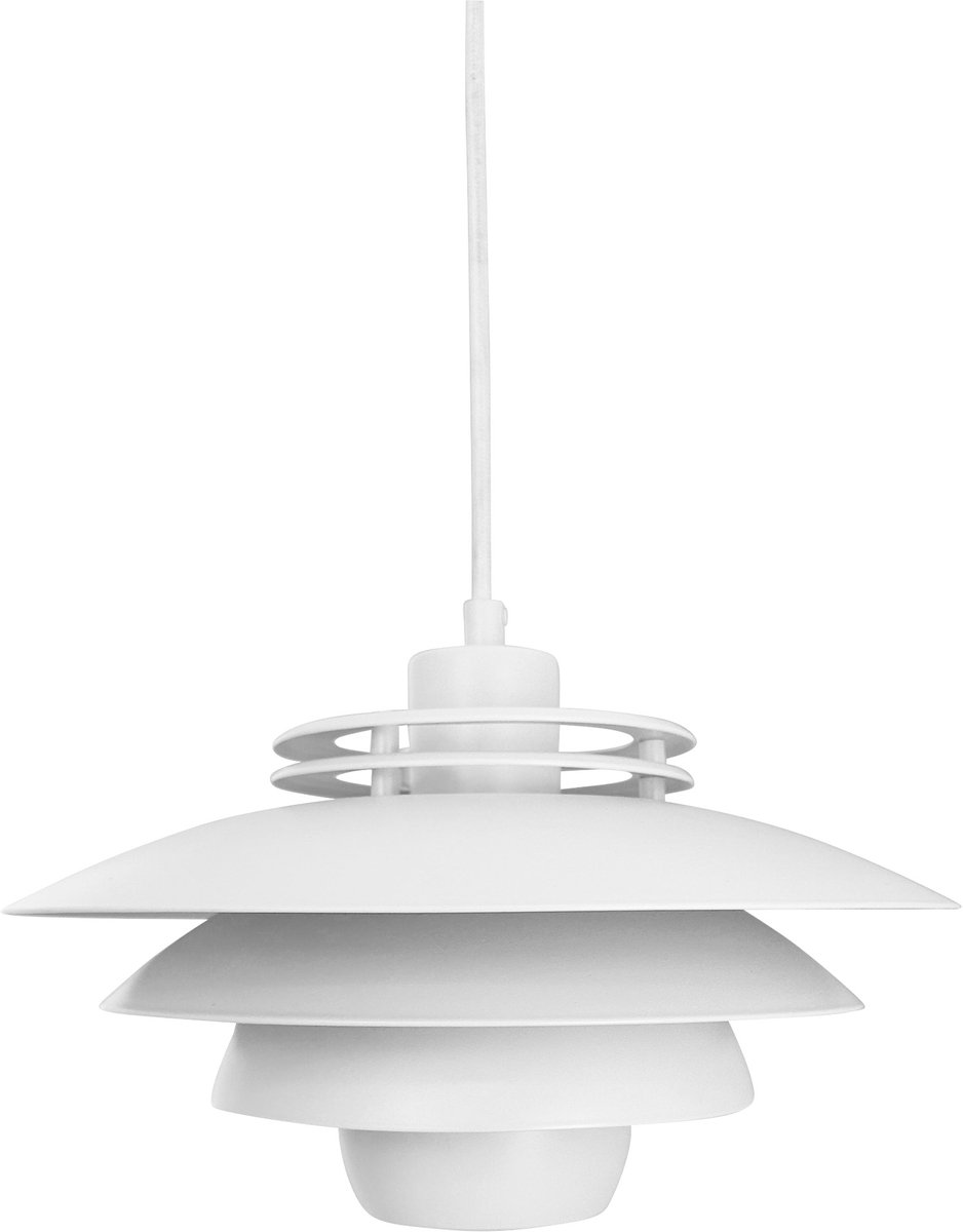 Ejka Mini Pendelleuchte Matt Weiß Dyberg Larsen - Wohnzimmer - Design - Metall - Einflammig