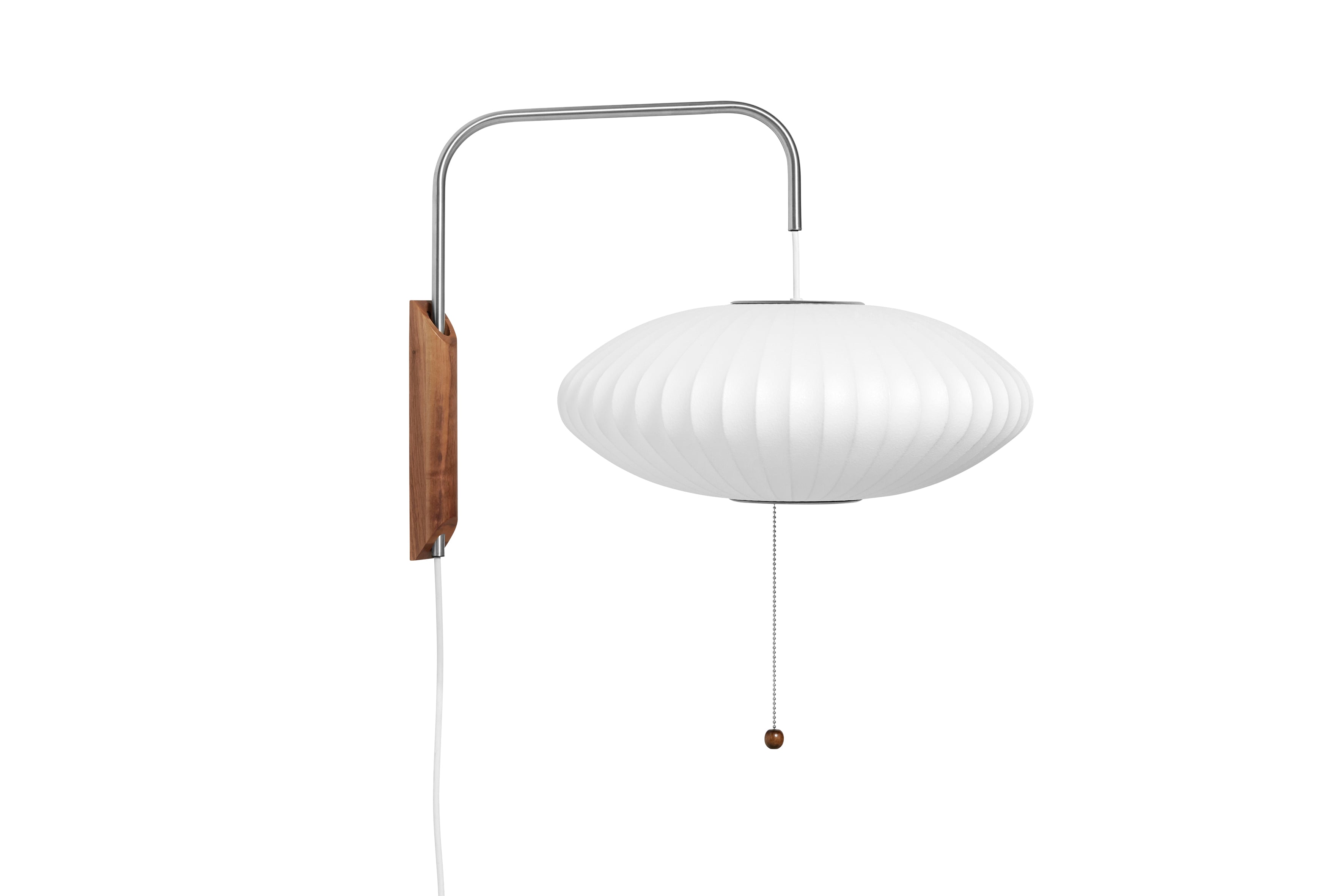 Nelson Saucer Sconce Wandleuchte S Off-White HAY - Wohnzimmer - Kunststoff