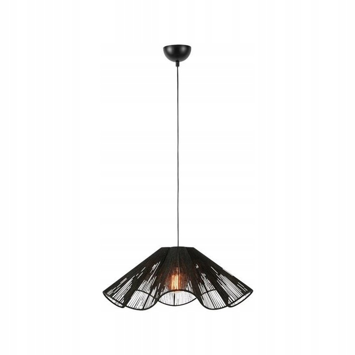 Nami Pendelleuchte Black Markslöjd - Wohnzimmer - Stoff / Textil