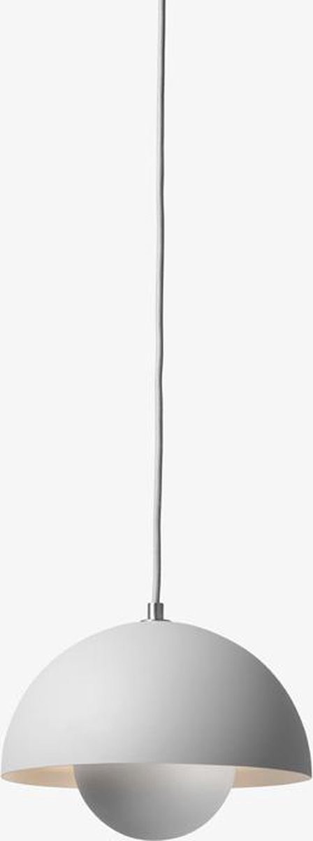 Flowerpot VP1 Pendelleuchte hellgrau &Tradition - Wohnzimmer - Design - Metall - Einflammig