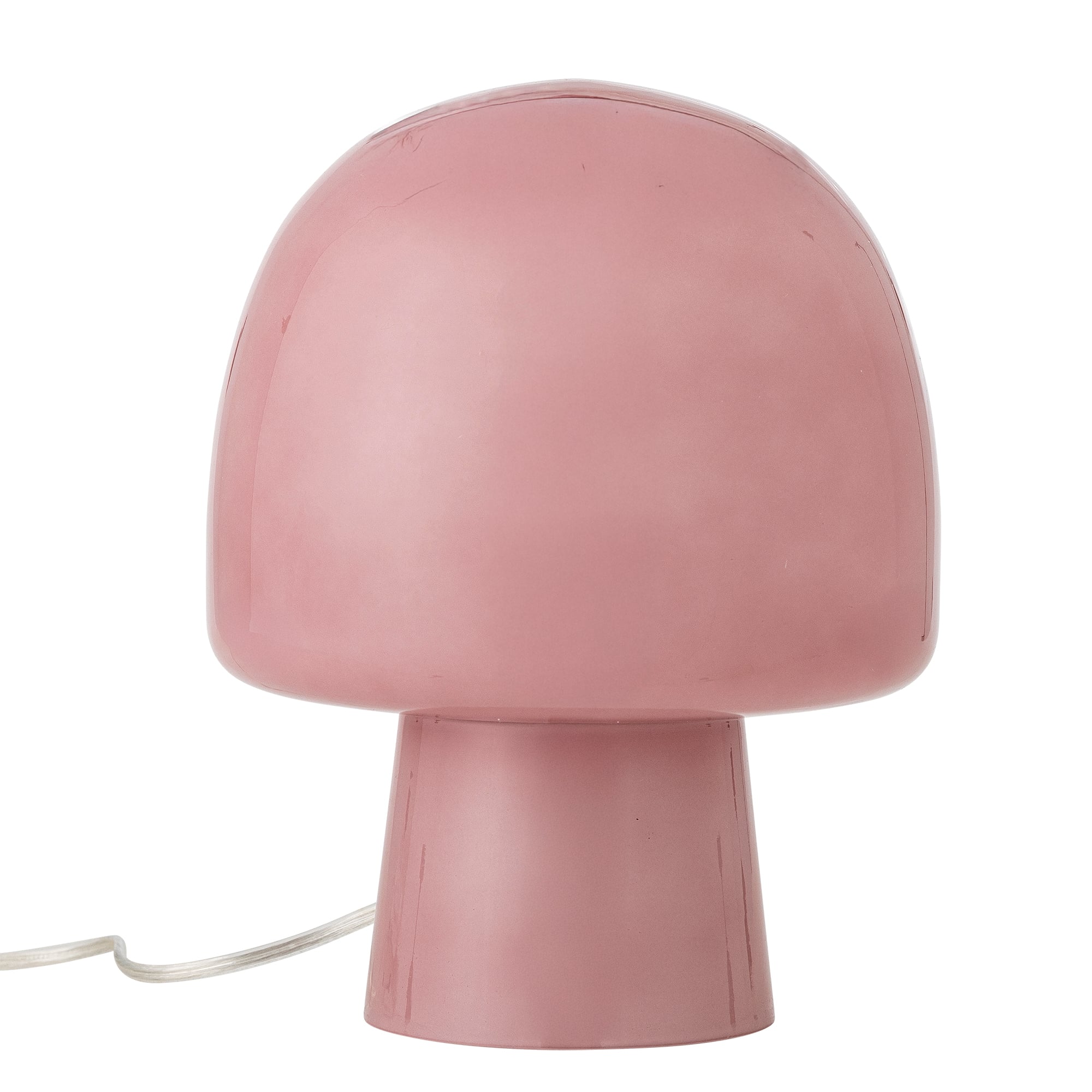 Paddy Tischleuchte, rosa, Glas, Höhe 26,5 cm Bloomingville - Wohnzimmer - Junges Wohnen - Einflammig