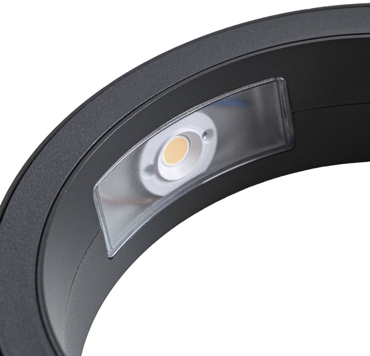 Selviro LED-Außenwandleuchte, Ø 20 cm, anthrazit, IP65 Lindby - Balkon - Modern - Aluminium - Einflammig