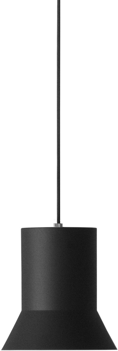 Hat Pendelleuchte Medium Black Normann Copenhagen - Wohnzimmer - Aluminium